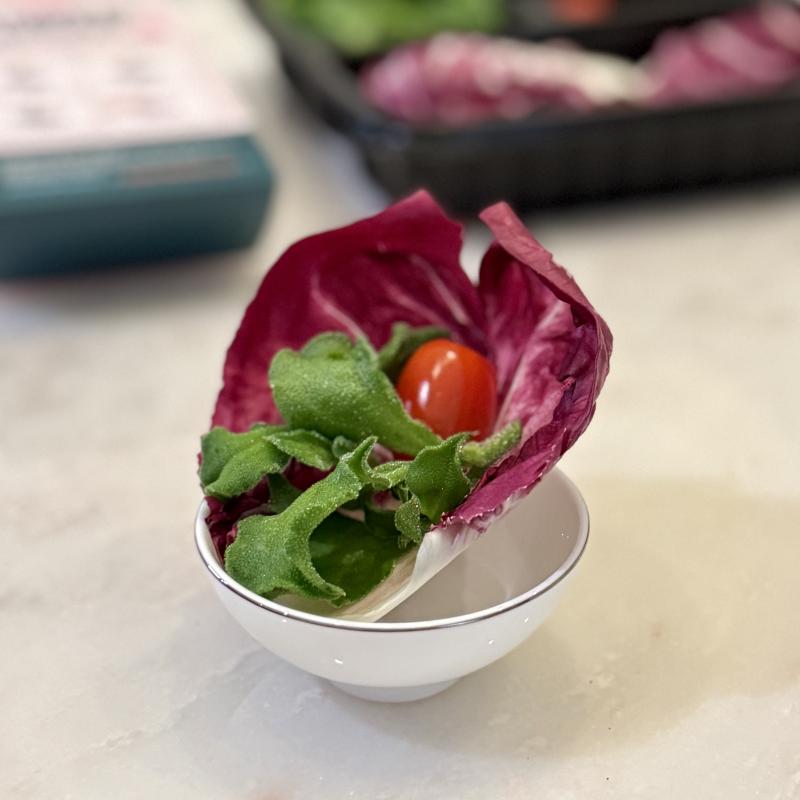 Just Veggie Wrap - Red Chicory