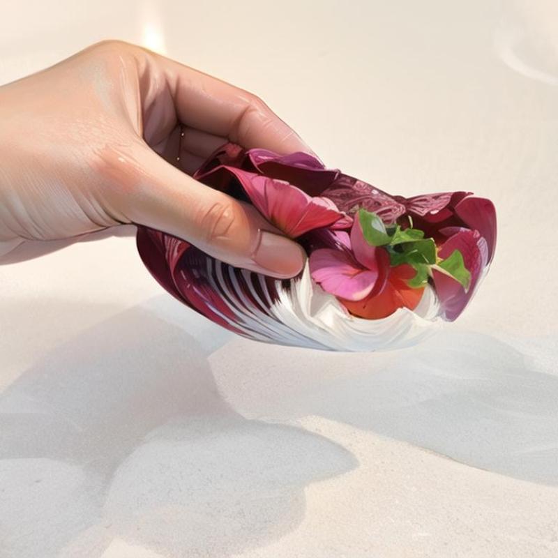 Just Veggie Wrap - Red Chicory