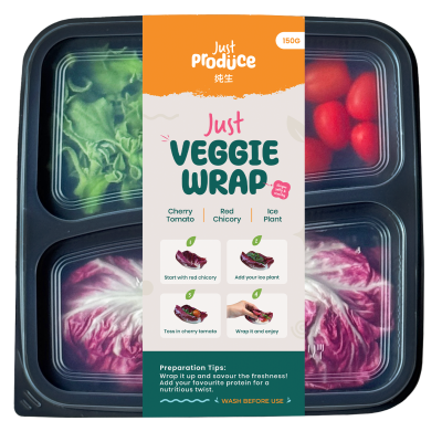 Just Veggie Wrap - Red Chicory